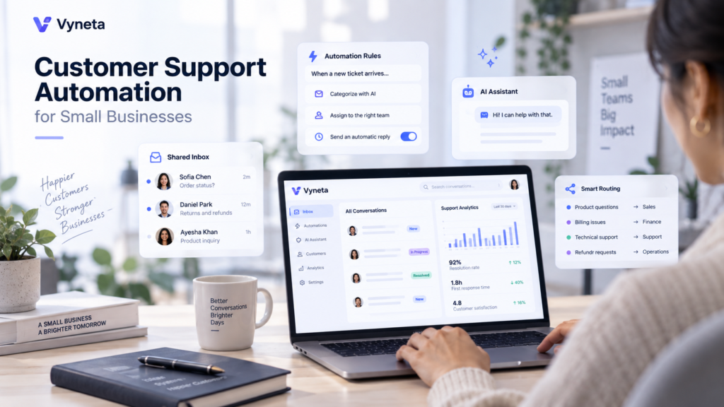 Customer support automation for small businesses